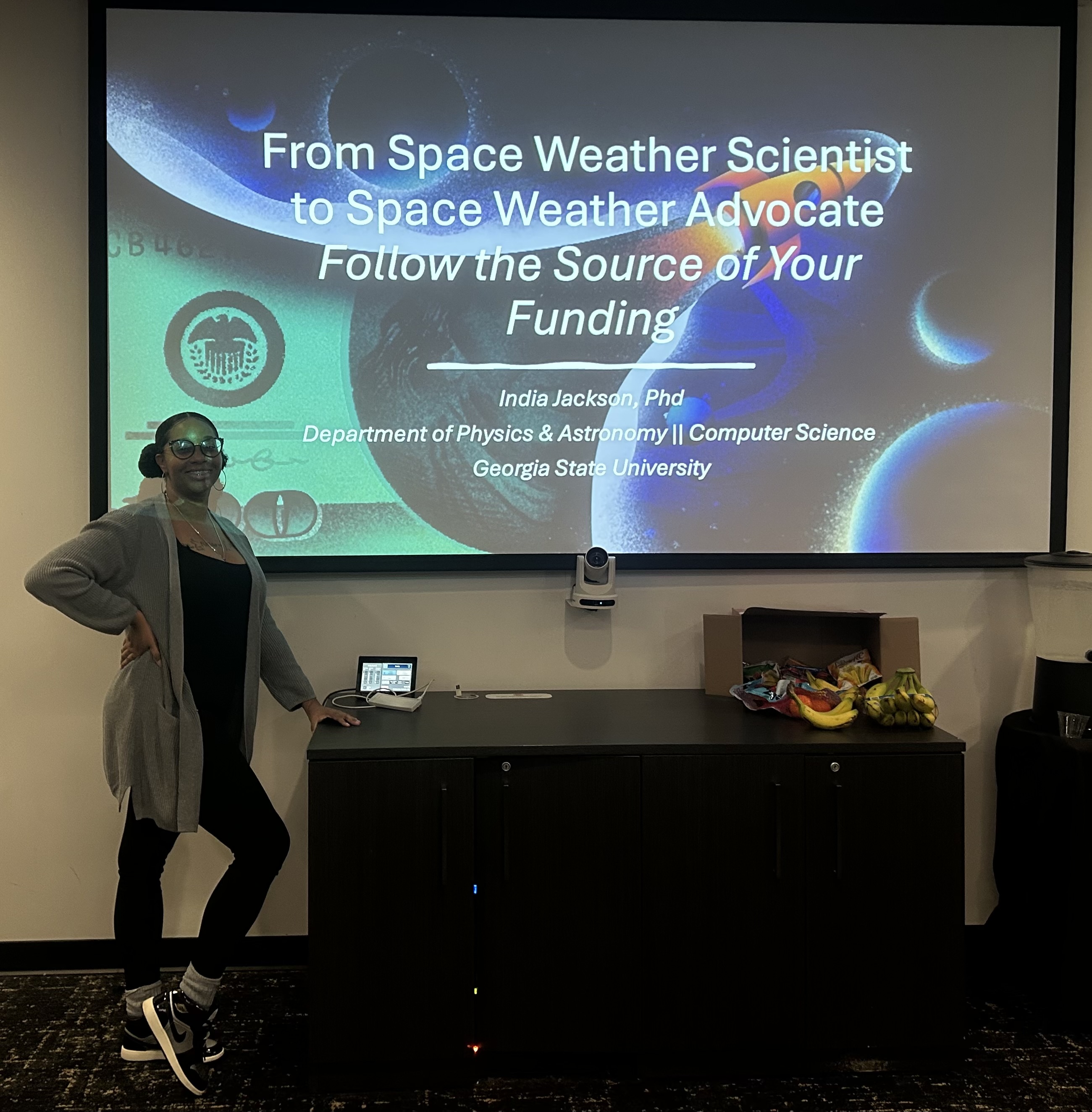 First science policy talk at ComSciCon-ATL